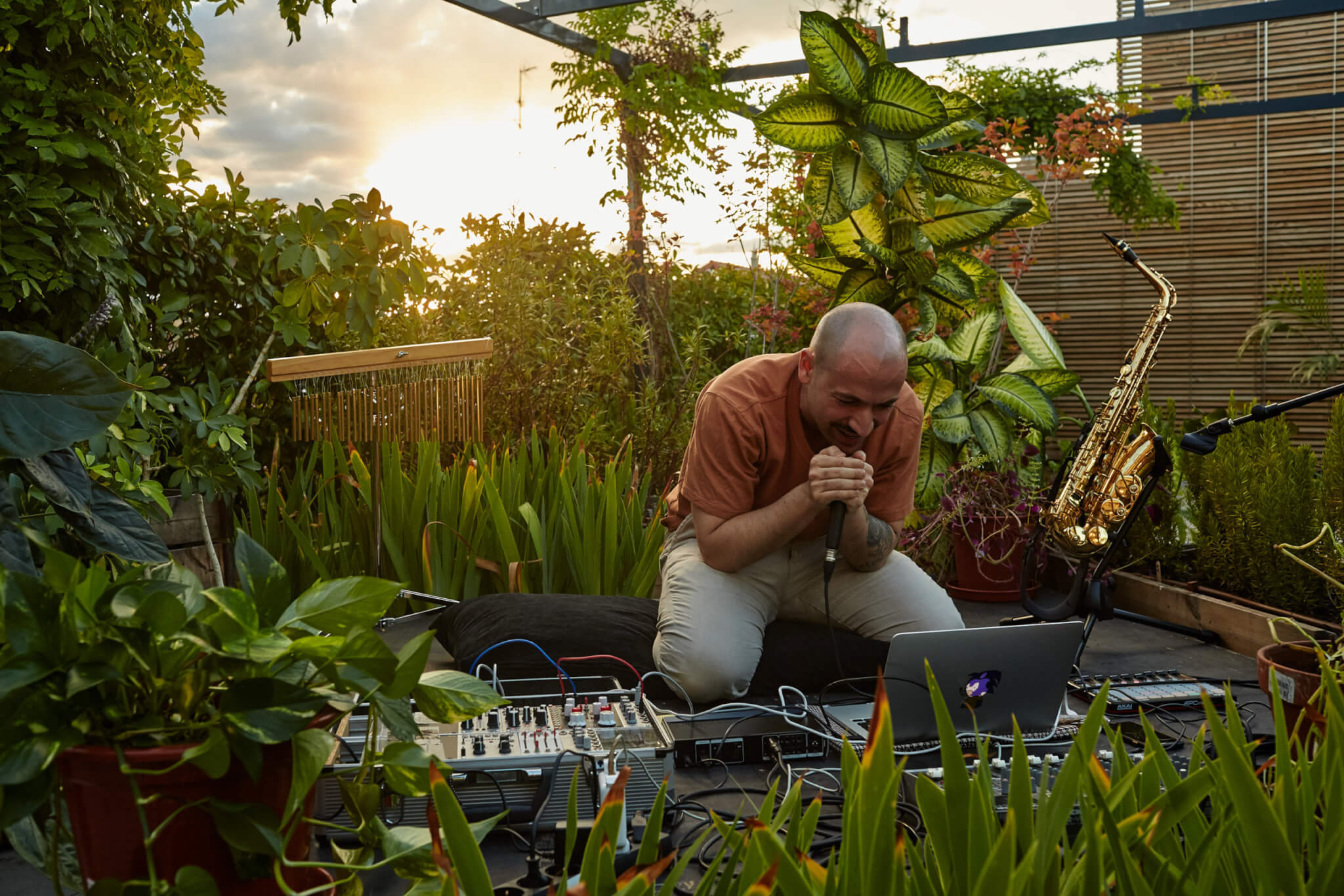 Institute for Postnatural Studies, activity: TUINDERLUSTEN: CONCERT FOR PLANTS (fig. 1)
